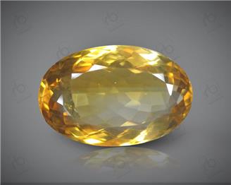 Yellow Citrine Natural Certified  9.17CTS-8419